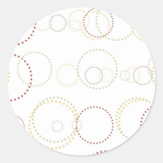 Chic Circle Dots Stickers