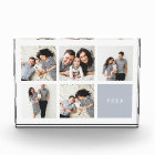 Chic Collage | Year Keepsake Photo Block