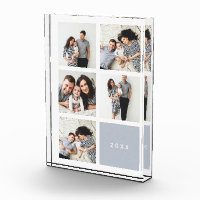 Chic Collage | Year Keepsake Photo Block