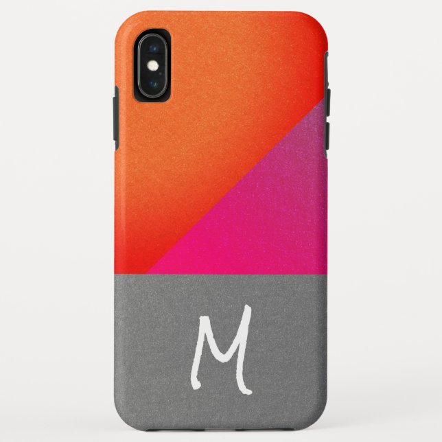 Chic Color Block Case-Mate iPhone Case (Back)