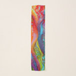 Chic Colorful Artistic Women's Chiffon Scarf<br><div class="desc">This Chic Colorful Chiffon Scarf was created with an abstract artistic design with highly fluid colors to brighten and bring a sense of style to any clothing ensemble. The design can also be applied to a variety of products. You may contact me for any special requests. Customer service is priority...</div>
