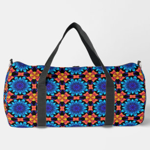 Chic Colorful Geometric Design Duffle Bag