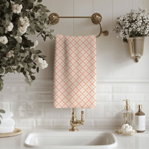 Chic Coral Grey Towels Stylish Bath Upgrade