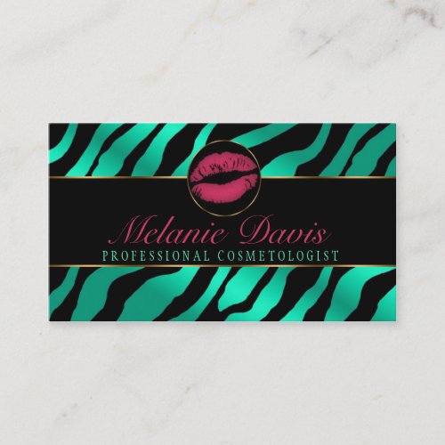 Chic Cosmetology Business Card