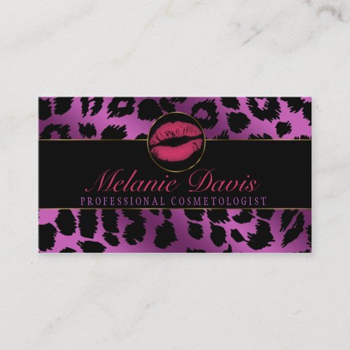 Chic Cosmetology Business Card