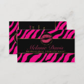 Chic Cosmetology Business Card (Front/Back)