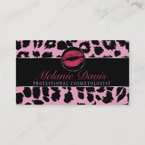 Chic Cosmetology Business Card