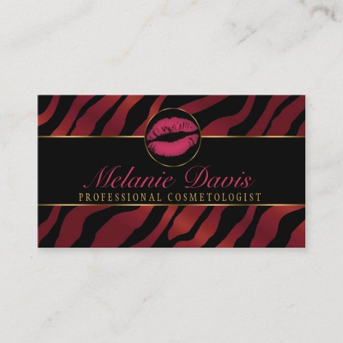Chic Cosmetology Business Card