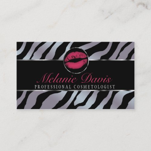 Chic Cosmetology Business Card