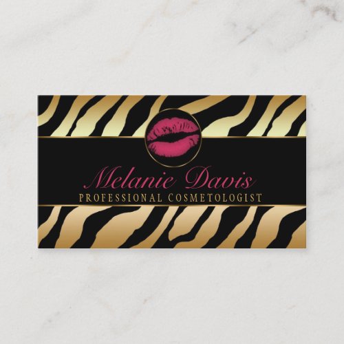 Chic Cosmetology Business Card