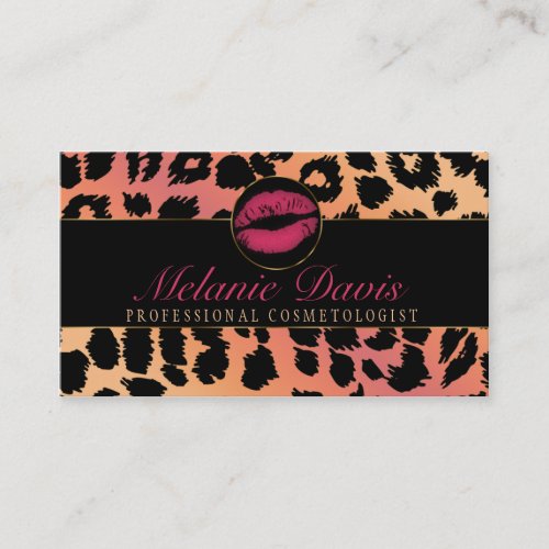 Chic Cosmetology Business Card