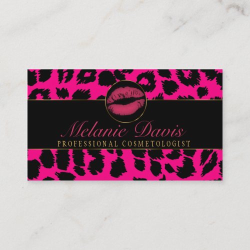 Chic Cosmetology Business Card