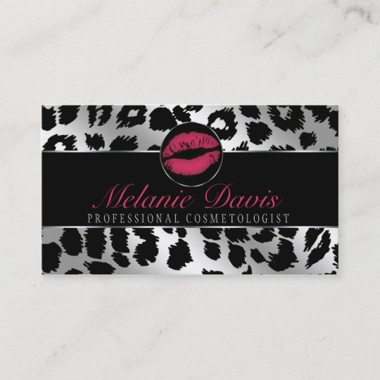 Chic Cosmetology Business Card | Zazzle.com