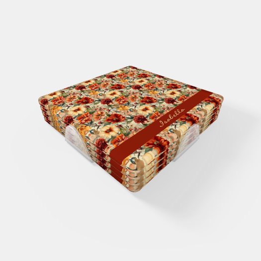 Chic Custom Watercolor Floral Pattern 