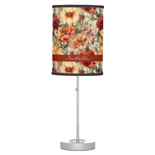 Chic Custom Watercolor Floral Pattern 