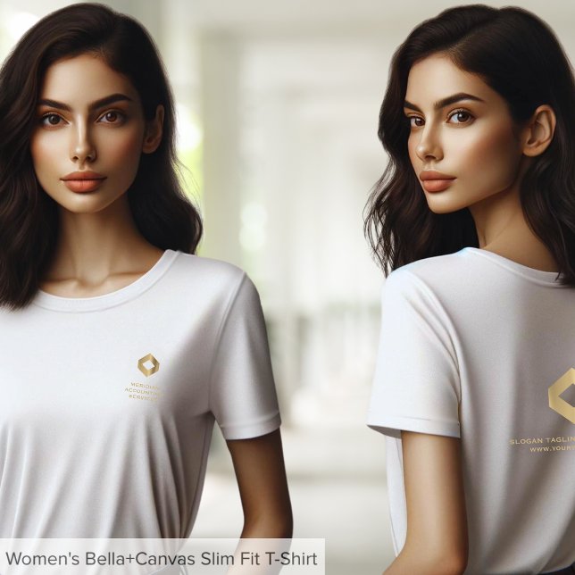 Chic Customizable Business Logo Tee (Creator Uploaded)