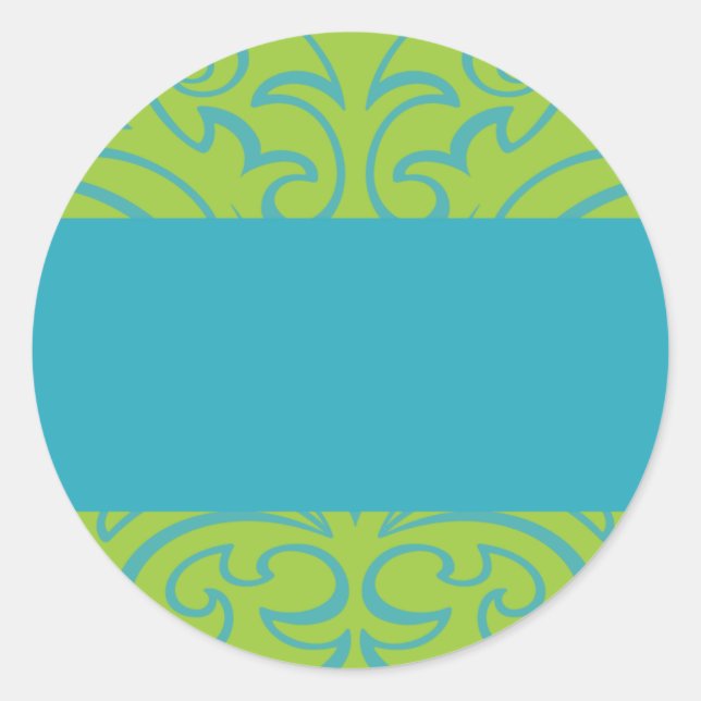 Chic Customizable Stickers (Front)