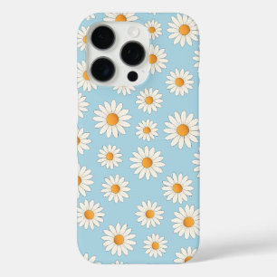 Chic Daisy Flower Pattern – Cute Floral Designe - iPhone 16 Pro Case