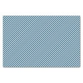 Indigo Blue White Ticking Stripes Tissue Paper, Zazzle