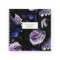 Chic Dark Violet Floral | Personalized