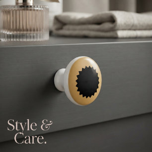 Chic Decorative Ceramic Knob for Home Décor