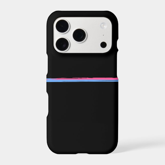Chic Design on Black Background Case-Mate iPhone Case (Back)