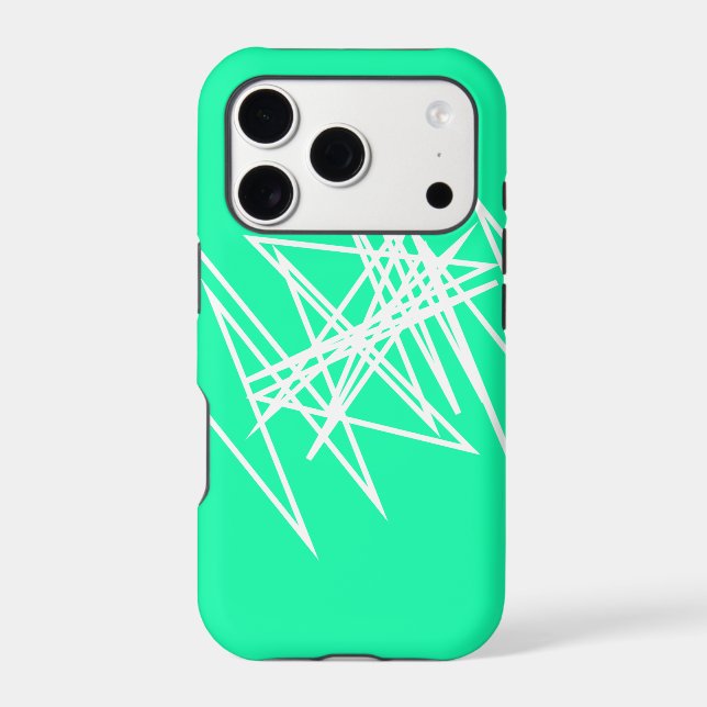 Chic Design on Green  Case-Mate iPhone Case (Back)