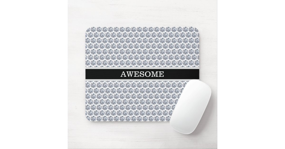 Chic Diamonds/Fractal Mosaic Mouse Pad | Zazzle