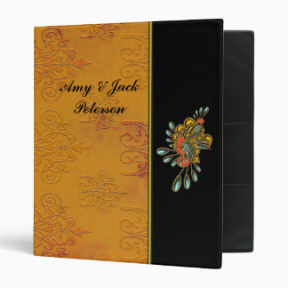 Chic Distressed Damask Album Binder