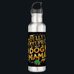 Chic Dog Mama Mothers Day Design for Dog Lovers Stainless Steel Water Bottle<br><div class="desc">Chic Dog Mama Mothers Day Design for Dog Lovers</div>