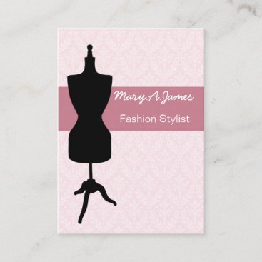 chic dressmaker mannequin Business Cards