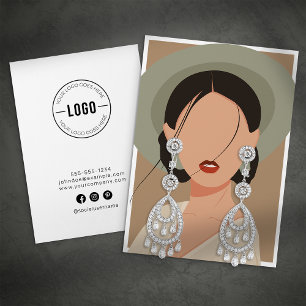 Chic Earrings Display Card