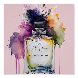 Chic Eau De Fabulous Customized Watercolor Parfum 