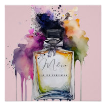Chic Eau De Fabulous Customized Watercolor Parfum