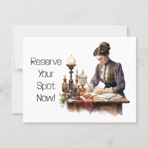 Chic Elegant Company Business Postcard