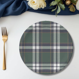 Chic elegant Fancy Dog and Bear Theme paper plates