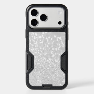 Chic elegant glamour White Faux Glitter iPhone 17 Pro Max Case