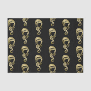 Chic Elegant Gold Beauty Girl Hair & Makeup Salon Tissue Paper