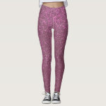 Chic Elegant Plum Purple Sparkly Glitter Leggings<br><div class="desc">This elegant and chic design is perfect for the stylish and trendy fashionista. It features a faux printed sparkly plum purple glitter print. It's pretty, girly, glamorous, and modern. ***IMPORTANT DESIGN NOTE: For any custom design request such as matching product requests, color changes, placement changes, or any other change request,...</div>