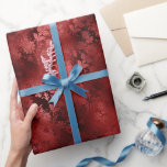 Chic Elegant Red Floral Wedding Wrapping Paper<br><div class="desc">Chic Elegant Red Floral Wedding</div>