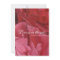 Chic elegant red roses bridal shower invites