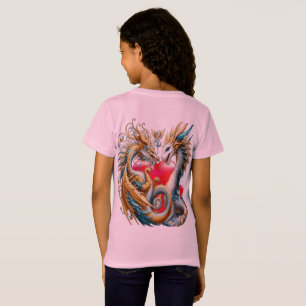 Chic Elegant Swirls in Gold, Silver, Blue, Yellow  T-Shirt