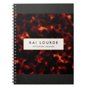 Chic Elegant Tortoiseshell  Notebook