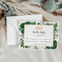 Chic Emerald Green Floral Butterflies Quinceañera 