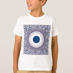 Chic Energetic Eye Design: A Mesmerizing Pattern T-Shirt