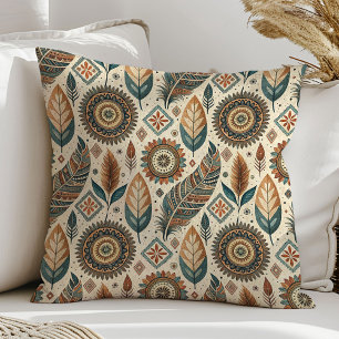 Chic Ethnic Pattern Pillow Tribal Style for Decor