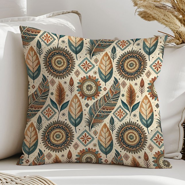 Chic Ethnic Pattern Pillow Tribal Style for Decor (Ethnic Pattern Pillow Tribal Style for Decor)