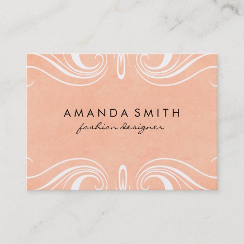 Chic Fancy Elements Business Card