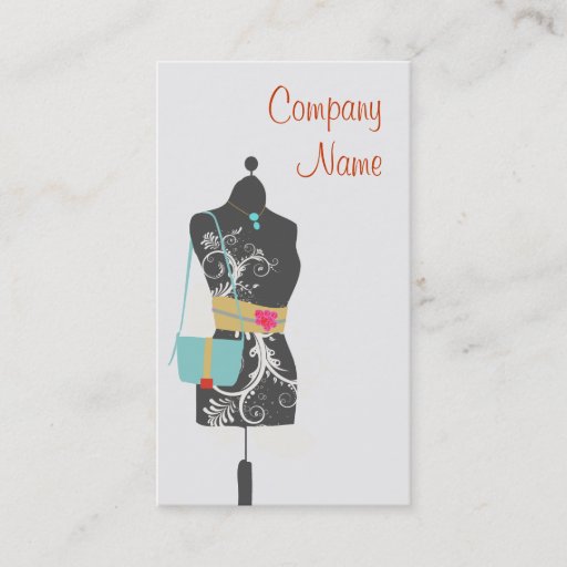 Customizable Boutique Business Card