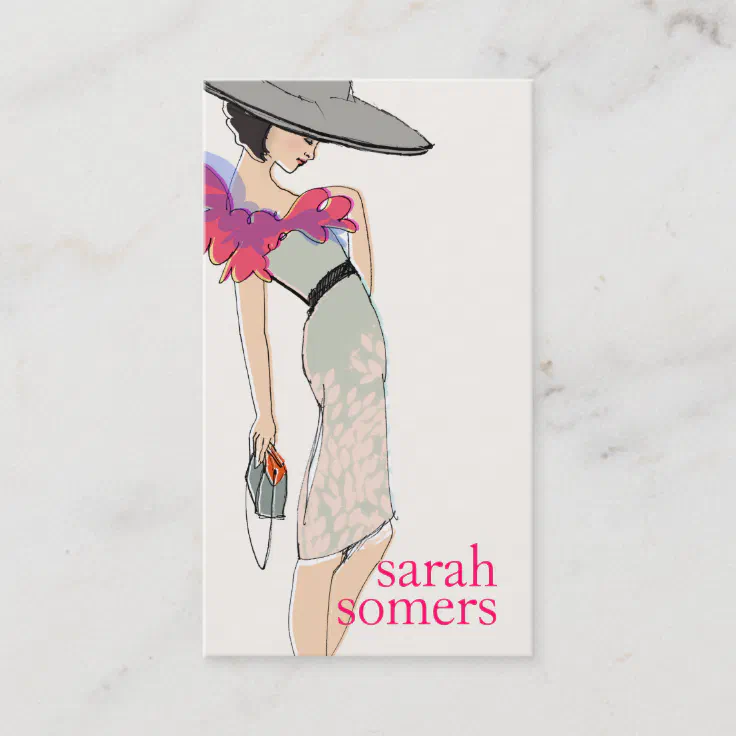 fashion blogger business cards